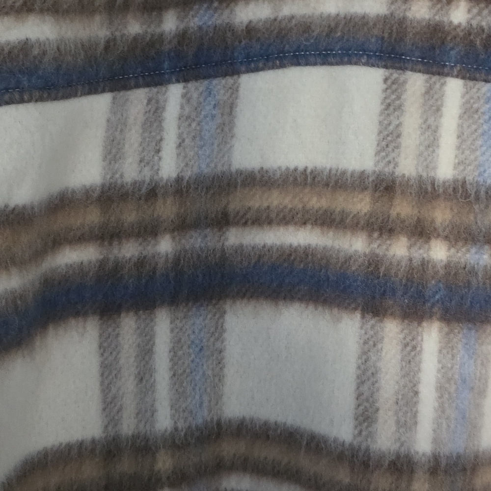 a.n.a Fleece Nuetral Plaid Jacket 2XL - Picture 6 of 6